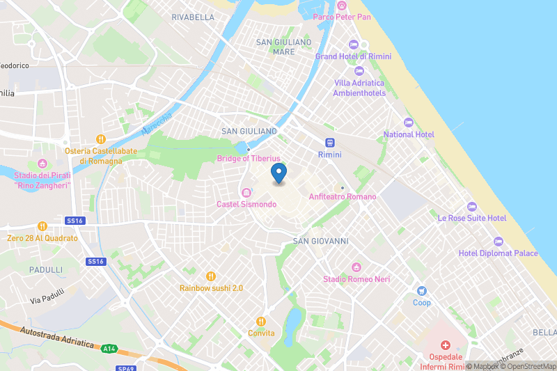 Tiberius International - Open Street Map
